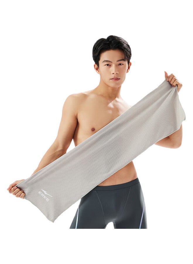 ERKE Cooling Towel, Ice Silk Quick-Dry Refreshing Heat-Relief Sweat Towel, Swimming Fitness Sports Sweat Wiping Towel - Image 2