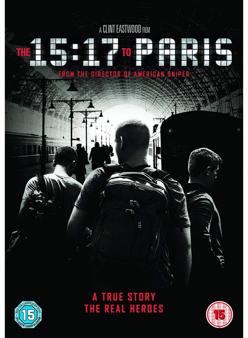 THE 15:17 TO PARIS (2018)-ORG-DVD
