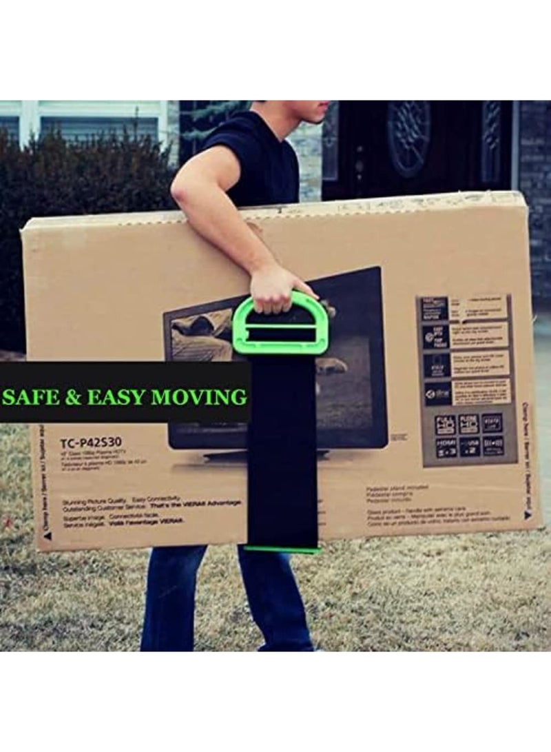 SYOSI Moving Straps, 2 Pack Adjustable Lifting Moving Straps, Handle Lifting Straps with Non-slip Gloves for Move and Carry Furniture, Appliances, Mattresses, Boxes, Support up to 600lbs - Image 5