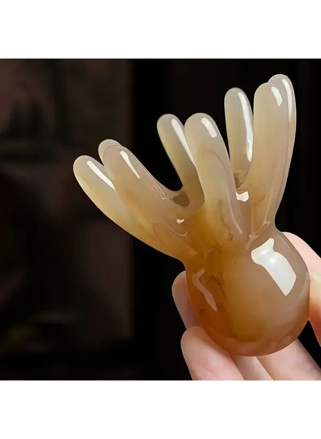 1pc Octopus Scalp Massager Wide Tooth Comb For Hair Growth Relaxation Handheld Head Tool - Image 5