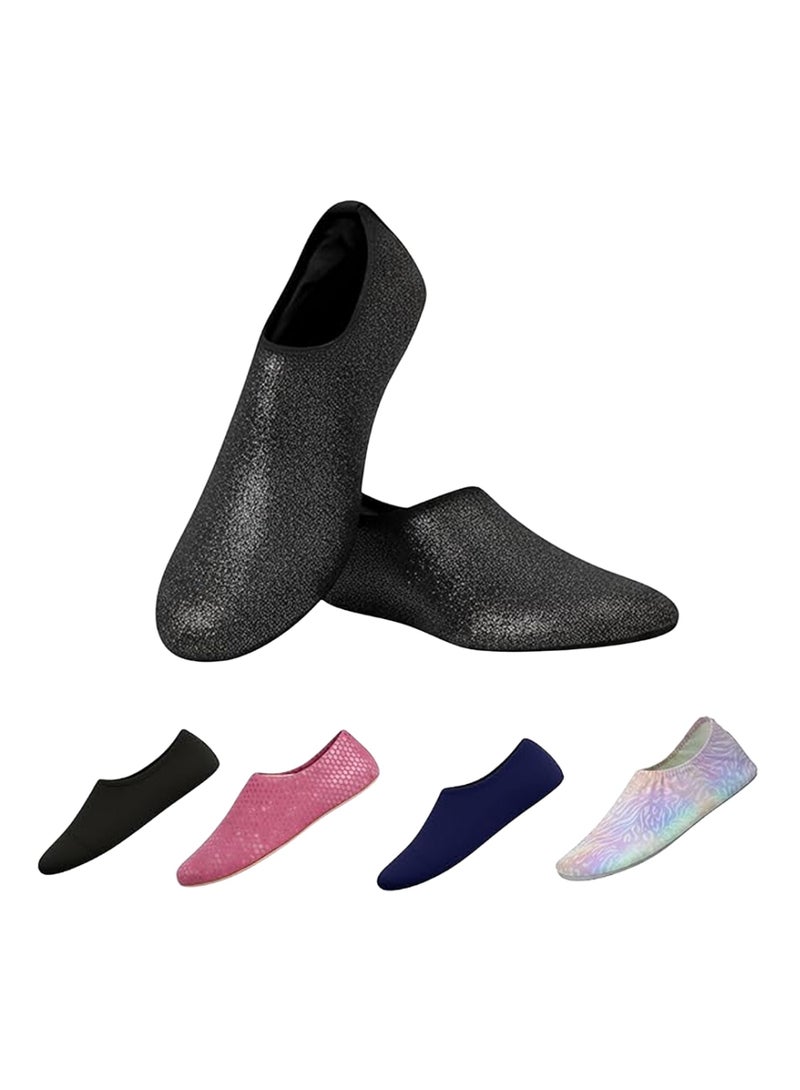 Slipstop Gloss Adult Foil Print Non Slip Water and Beach Shoes UPF 50 Plus Sun Protection Lightweight Quick Dry Swim Ready Footwear - Image 1
