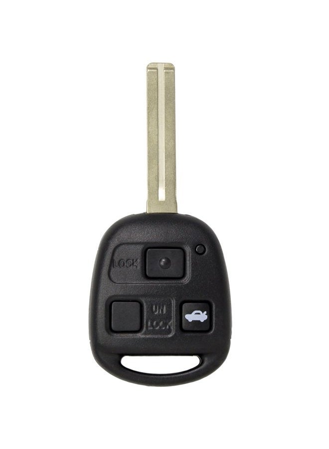 Keyless2Go New Uncut Keyless Remote Combo Flip Key Fob with Short Blade for Vehicles That Use FCC HYQ1512V - Image 1