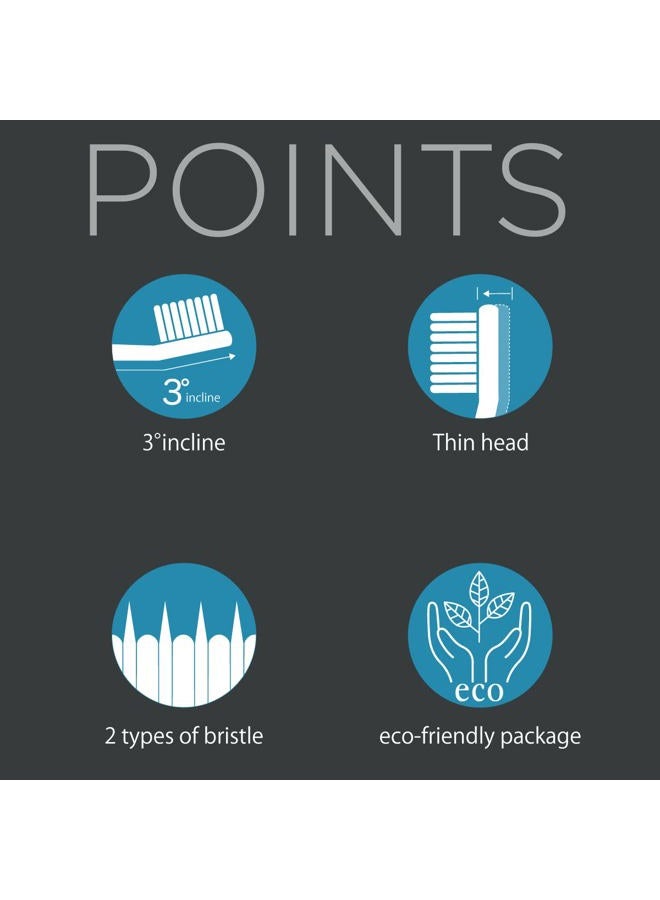 Soladey Ionic Toothbrush Replacement Brush Heads Refill, 4 Count -3 Row Ultra Fine Bristle - Image 3