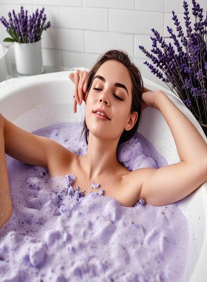 آرانيام كرات استحمام آرانيام برائحة براعم اللافندر - عبوة من 6 كرات - 75 غرام لكل كرة - كرات استحمام منعشة ومرطبة وساحرة برائحة عطرية - مجموعة هدايا مثالية برائحة اللافندر الفوارة - تجربة سبا مرطبة - Image 3