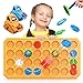 fygurso STEM Logic Road Builder Toys Board Games Toys for 5 Year Old Kids Montessori Brain Teaser Puzzles Educational Learning Activities Toy for Kid Ages 3 4 68 12 Boys Girls Gifts Orange 32PCS - Image 2