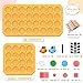 fygurso STEM Logic Road Builder Toys Board Games Toys for 5 Year Old Kids Montessori Brain Teaser Puzzles Educational Learning Activities Toy for Kid Ages 3 4 68 12 Boys Girls Gifts Orange 32PCS - Image 4