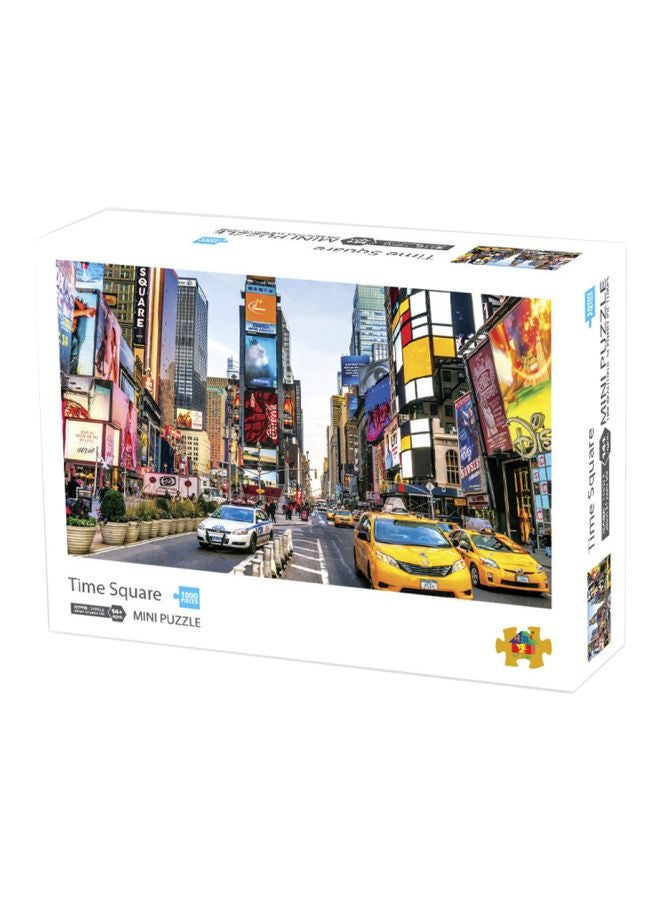 Time Square 1000-Piece Jigsaw Puzzle for Adults and Kids, Challenging Indoor Brain Teaser Game, Family Fun and Gift, Home and Travel Entertainment - Image 2