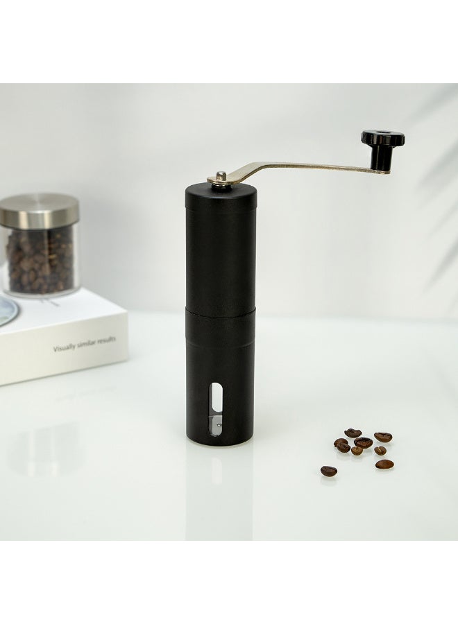 Kawkab Portable stainless steel hand-crank coffee maker, multi-position adjustable settings, holiday gift, portable hand-crank grinder, suitable for camping, travel, espresso - Image 1