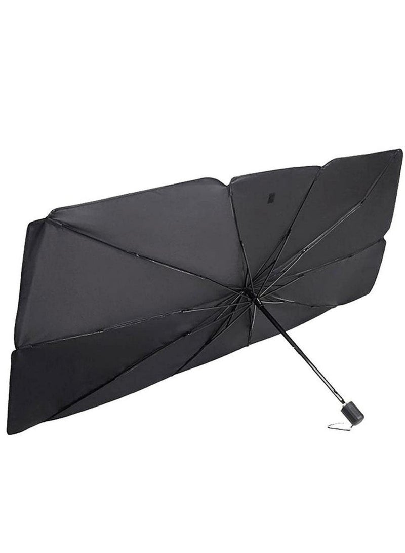 ELTRAZONE New Summer Car Umbrella Type Car Sunshade Protector Umbrella For Auto Front 2 Model Can Choose - Image 1