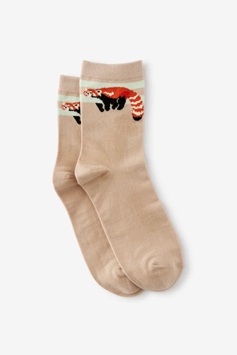 Typo Mid Crew Socks