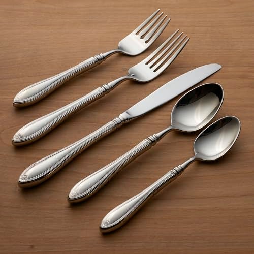 Oneida Sheraton 5Piece Flatware Set Service for 1 - Image 3