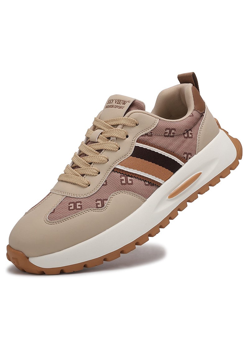 سكاي فيو أحذية كاجوال أنيقة للرجال أحذية مشي أنيقة للرجال بنعل ناعم غير قابل للانزلاق أحذية كاجوال مريحة وجيدة التهوية - Image 1