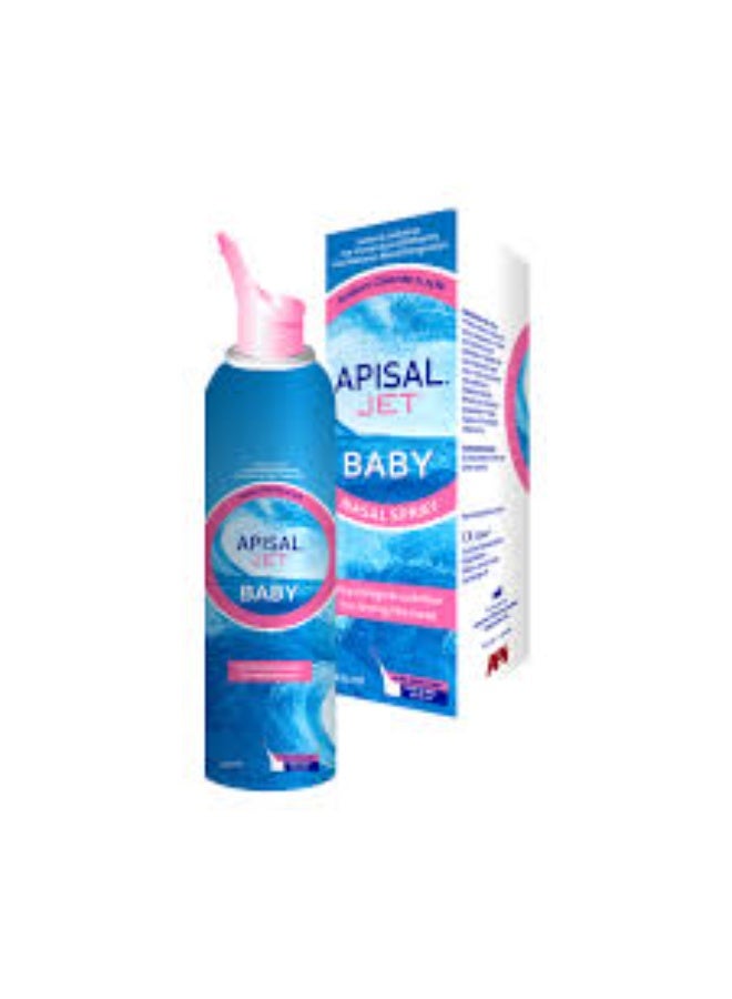 Apisal Jet Baby Physiological Saline Nasal Spray, 125 ml - Image 1