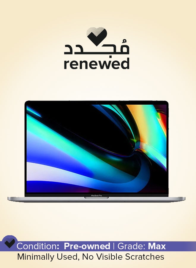 ابل  مجدد - ماك بوك برو (2019) A2141 لابتوب بشاشة 16 إنش، معالج إنتل كور i7/الجيل الثامن/ذاكرة 16 جيجابايت/قرص صلب SSD بسعة 512 جيجابايت/بطاقة رسومات Radeon Pro 5300M بسعة 4 جيجابايت - Image 1
