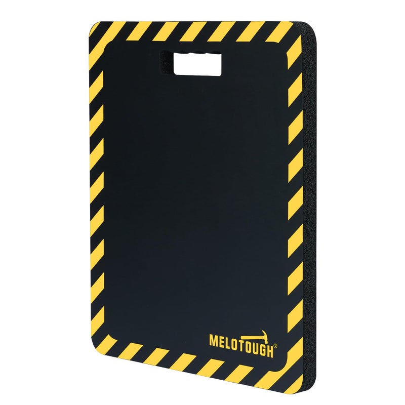 MELOTOUGH Kneeling Pads for Work, Soft & Thick Foam Kneeling pad for Gardening, Auto-Repair, Cleaning, Flooring, Water Resistant, Shock Absorption, 18"x14"x1.1" (Black) - Image 1