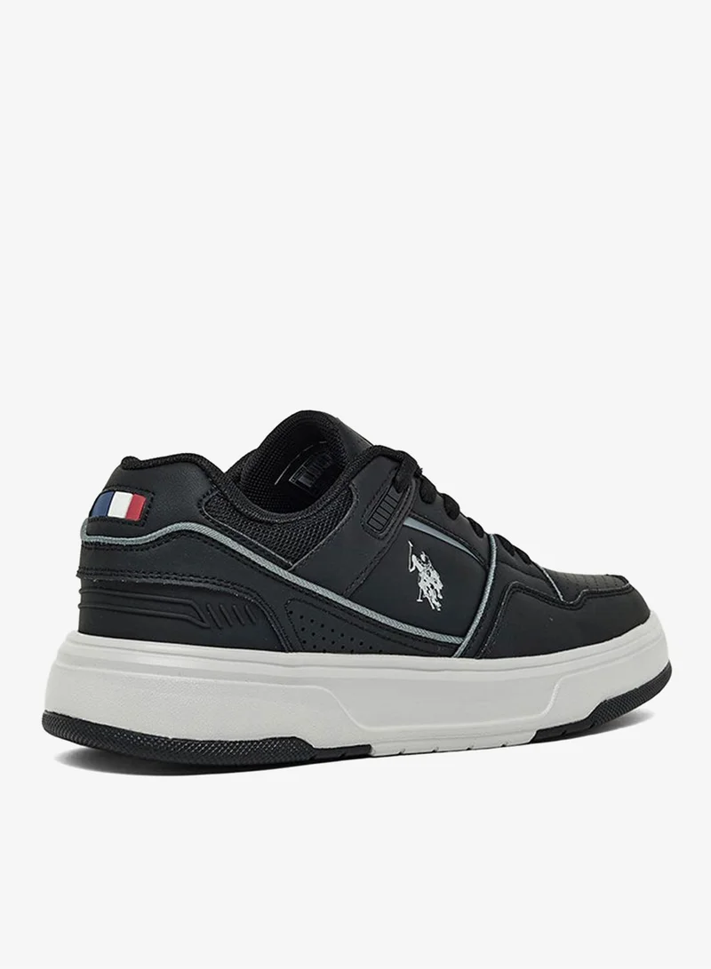 U.S. Polo Assn. BLACK MEN LIFESTYLE COMFORT SNEAKERS for Men | Best Price UAE