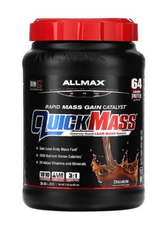 QuickMass Rapid Mass Gain Catalyst Chocolate 3.5 lbs 1.59 kg
