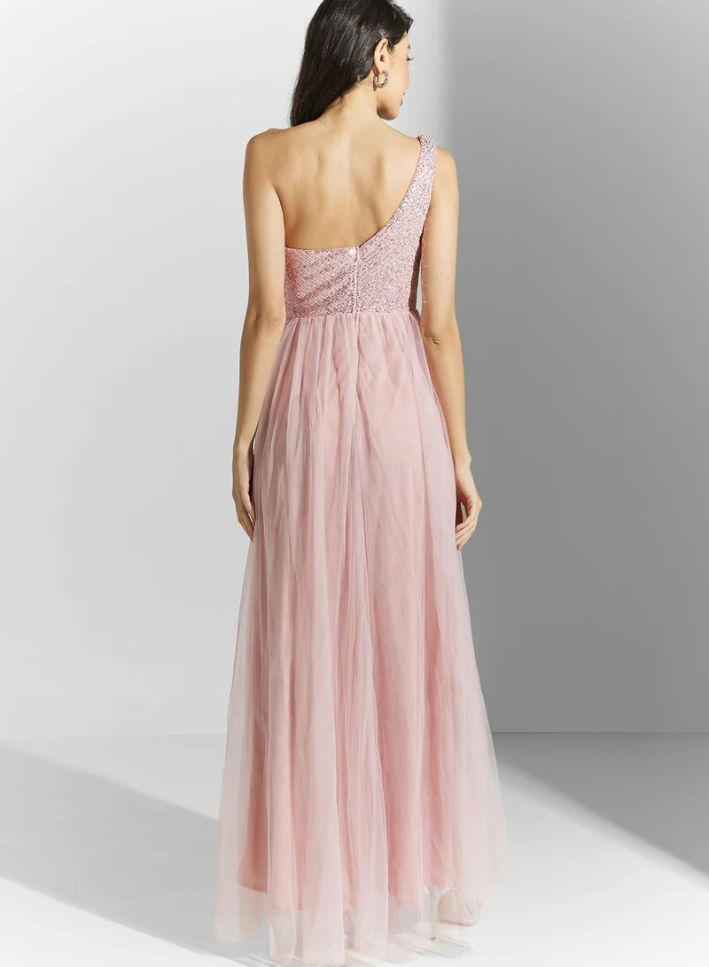 Ella Limited Edition One Shoulder Tulle Dress