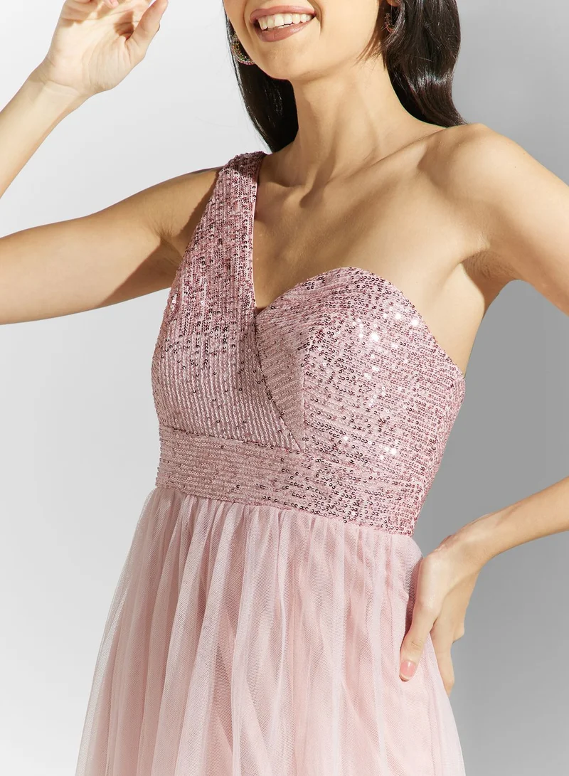 Ella Limited Edition One Shoulder Tulle Dress