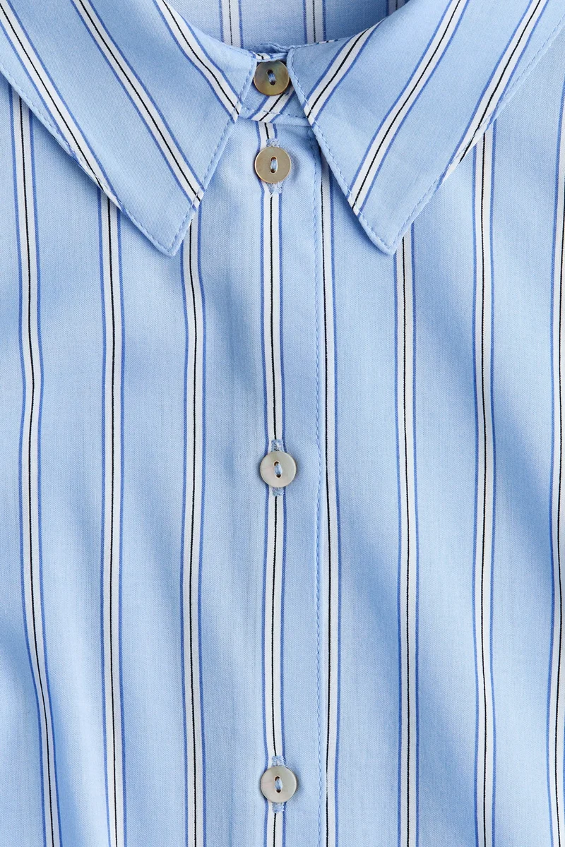 H&M  Tie-belt shirt dress for Women | Best Price UAE