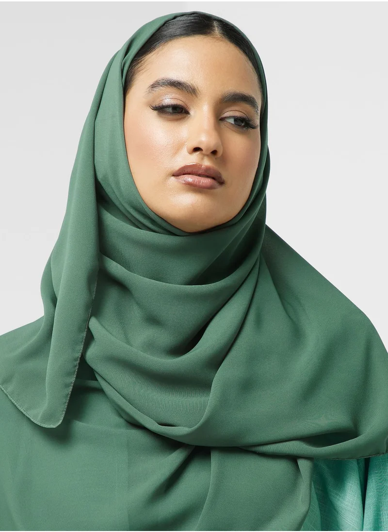 hayas closet Colorblock Abaya