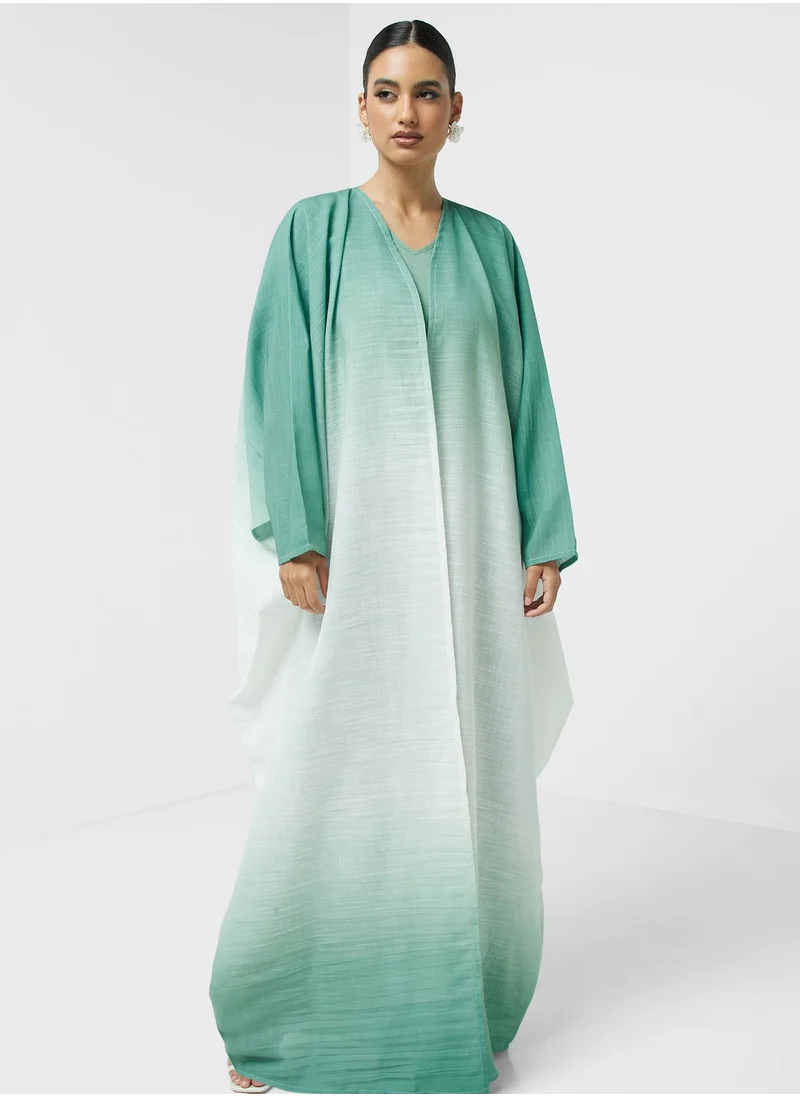 hayas closet Colorblock Abaya