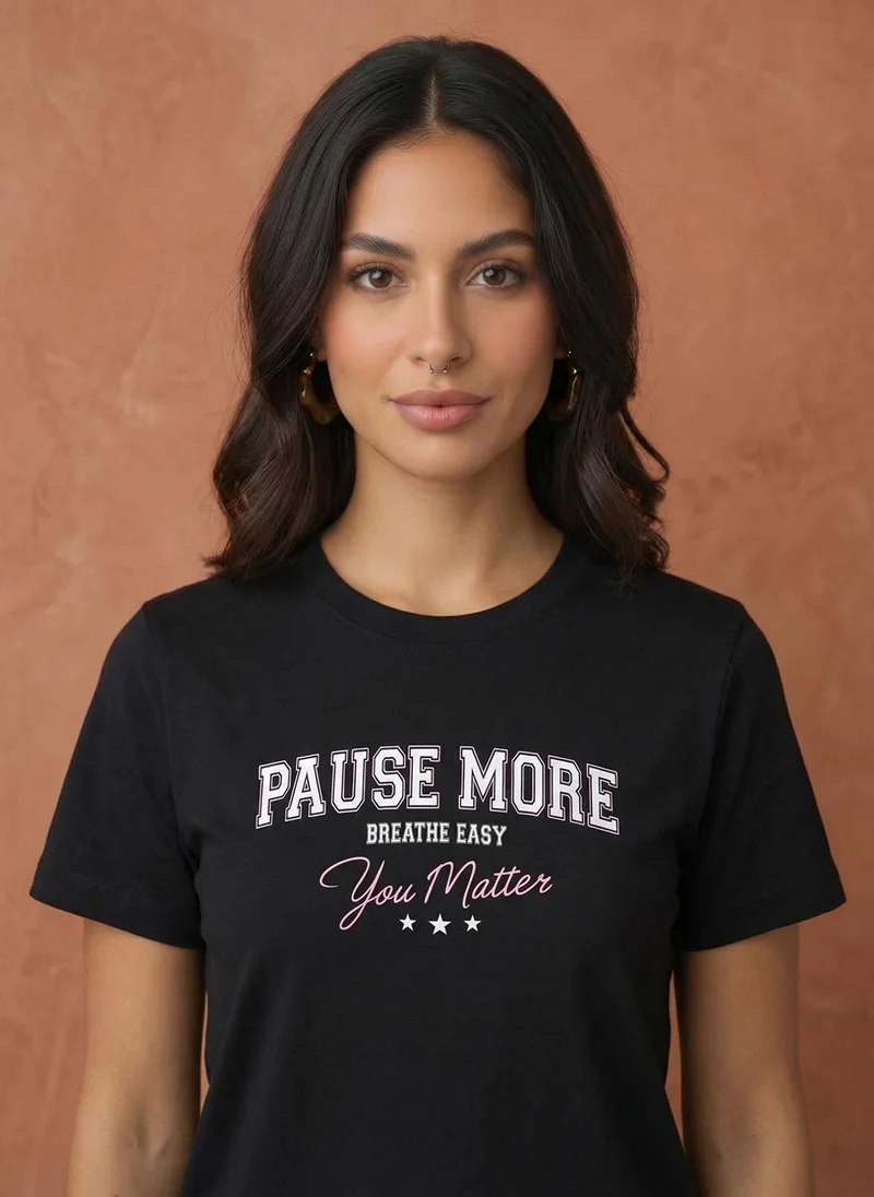 نوبيرو Nobero Women Printed T-shirt