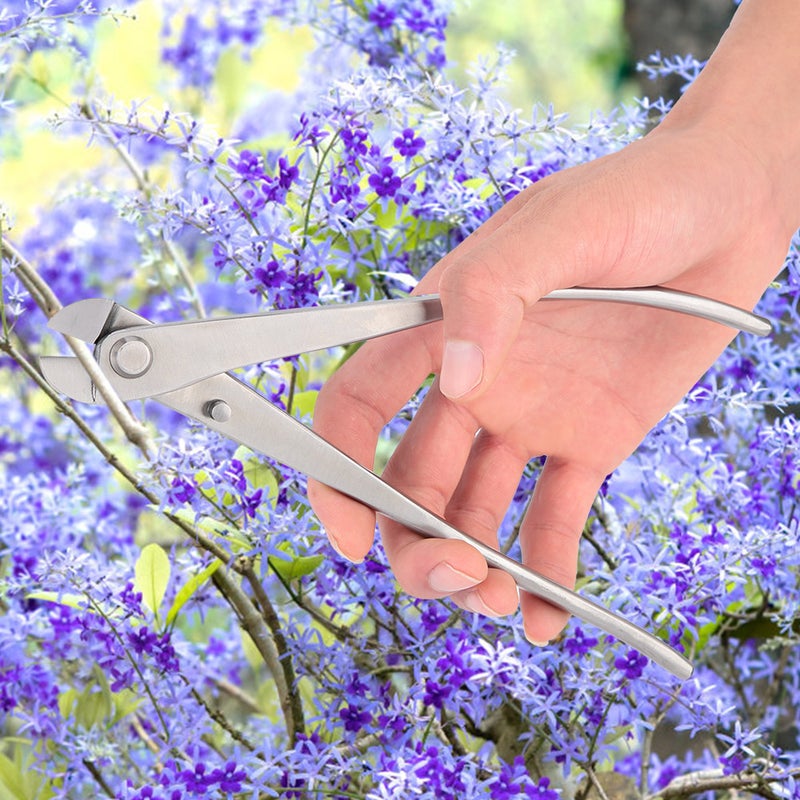 210mm Round Edge Stainless Steel Garden Pruning Shears Branches Cutter Scissors Bonsai Tool - Image 4