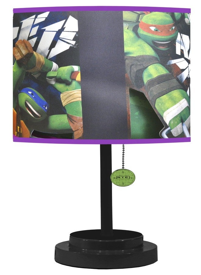 Idea Nuova Nickelodeon Table Lamp Teenage Mutant Ninja Turtles 11.8 x 11.6 x 17.2 inches - Image 2