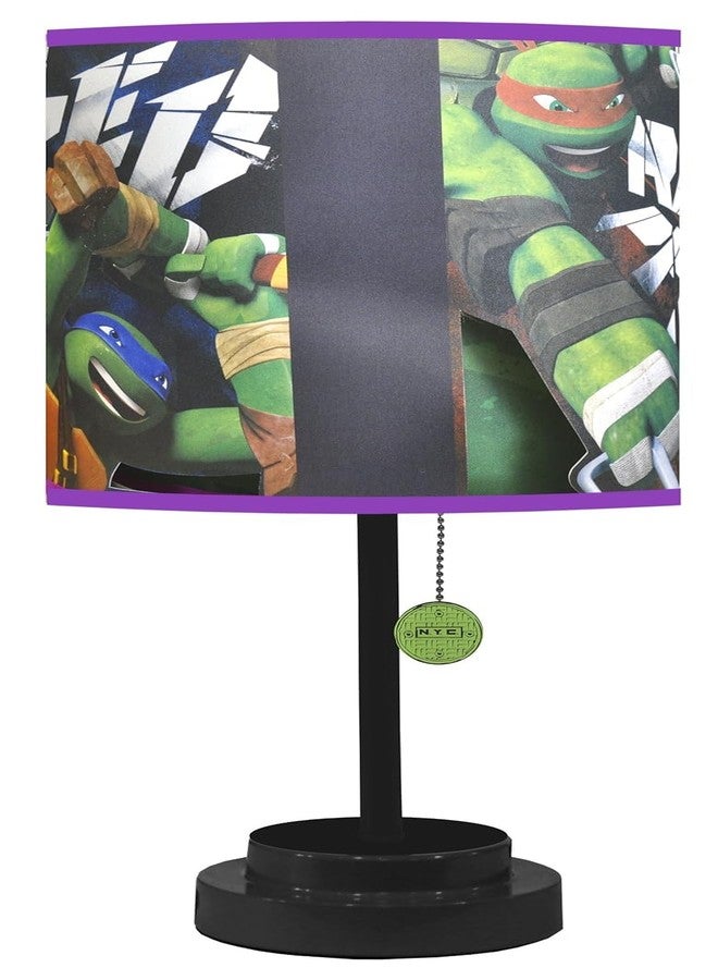 Idea Nuova Nickelodeon Table Lamp Teenage Mutant Ninja Turtles 11.8 x 11.6 x 17.2 inches - Image 1