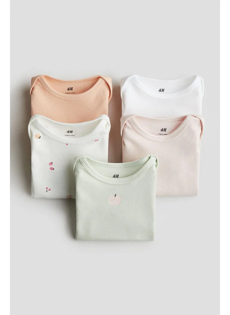 H&M 5-pack cotton bodysuits
