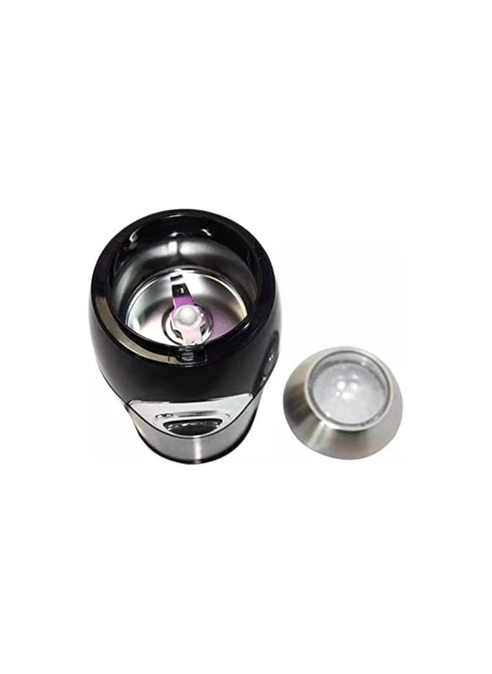 DSP DSP Coffee Grinder 200W with Pure Copper AC Motor, Stainless Steel Bowl & Blades, and Safety System - Operates Only with Secure Lid, KA3001  - Image 3