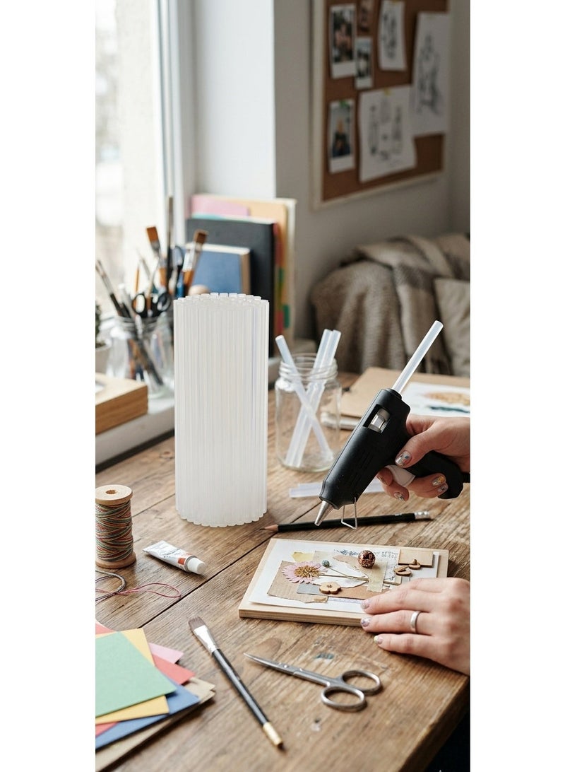 PRIMA Hot Melt Glue Sticks 7.4mm x 20cm, Professional Adhesive for Craft & Repair, Strong Bonding, Transparent, 500g - Image 3