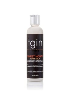 Tgin Sweet Honey Hair Milk And Moisturizer For Natural, Dry, Curly, Wavy Hair - 8 Oz  - Image 1