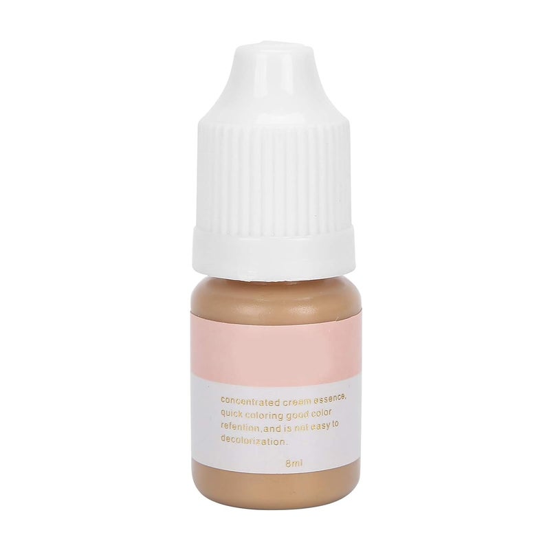 klarako Permanent Makeup Tattoo Inks, Professional Microblading Pigment Lip Eyebrow Tattoo Color Correction Pigment Ink 8ml(China Yellow) China Yellow - Image 1