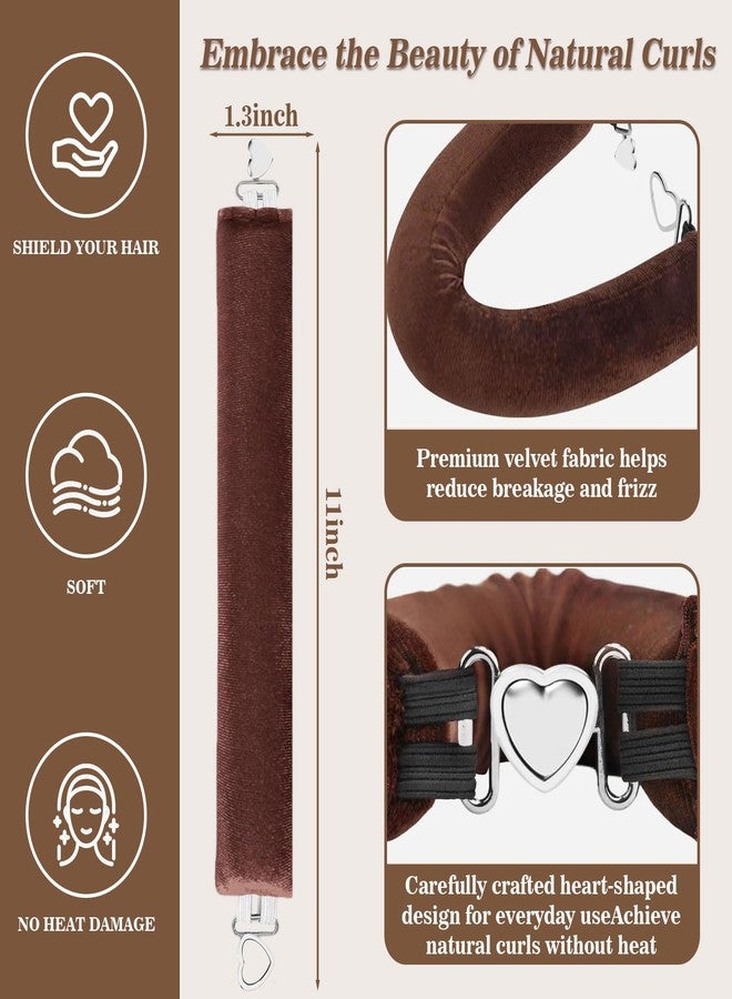 Tirdkid Heatless Curls Overnight Set 4 Rods + Satin Cap - Image 5