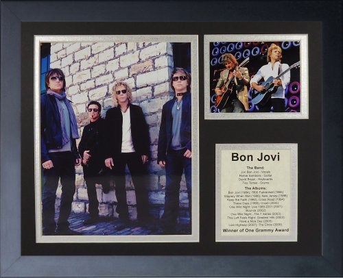 Legends Never Die Bon Jovi II Framed Photo Collage, 11 by 14-Inch - Image 3