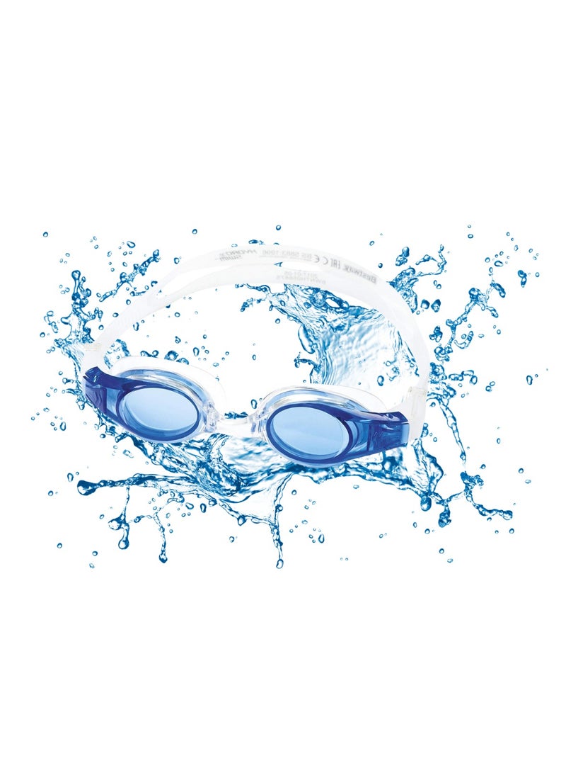 ممز بلانيت نظارات سباحة، نظارات سباحة للمياه المفتوحة مضادة للضباب وحماية من الأشعة فوق البنفسجية، لا تسرب، رؤية واضحة، نظارات سهلة التعديل للبالغين والرجال والنساء والأطفال- نظارات سباحه -معدات سباحه -اكسسوارات سباحه -مستلزمات سباحه-العاب مائيه - Image 1