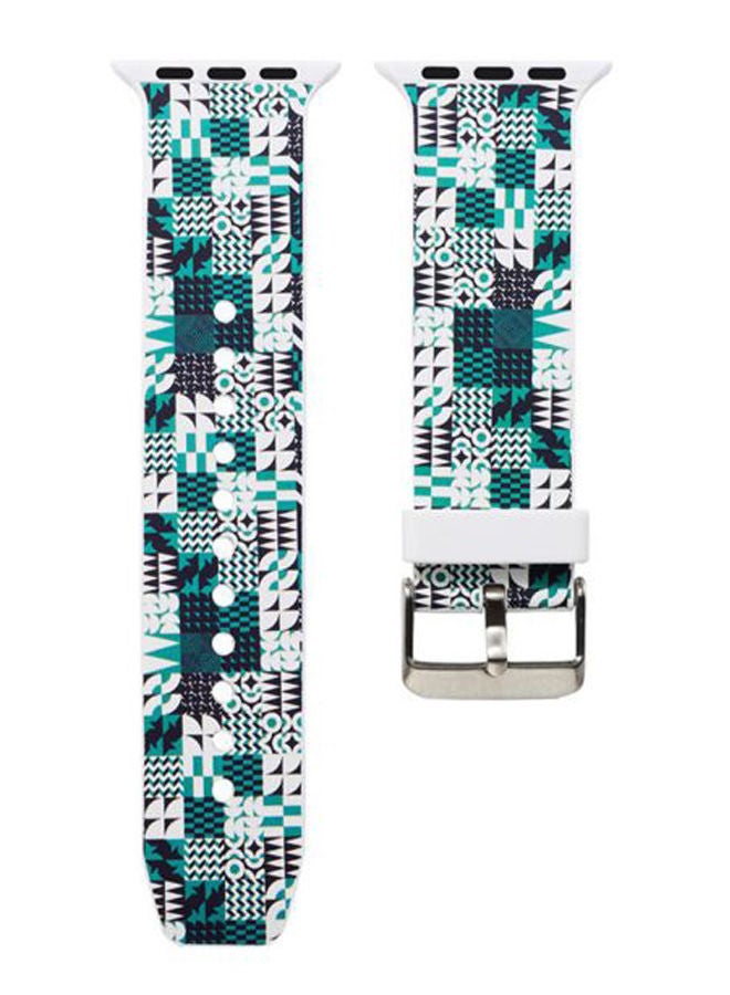 NIBEMINENT Replacement Band For Apple Watch Series 4/3/2/1 Multicolour - Image 1