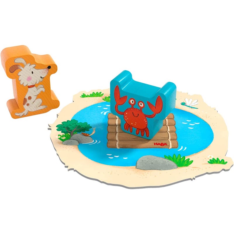 HABA My Very First Games - Animal Upon Animal Junior: Toddler Stacking Game for Preschool Learning Activities & Fun Family Games for Ages 2+ - Image 5