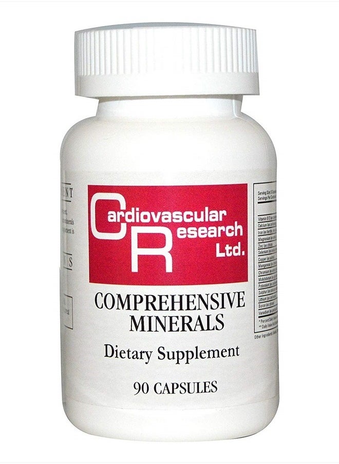 Cardiovascular Research - Comprehensive Minerals, White, 90 Count - Image 1