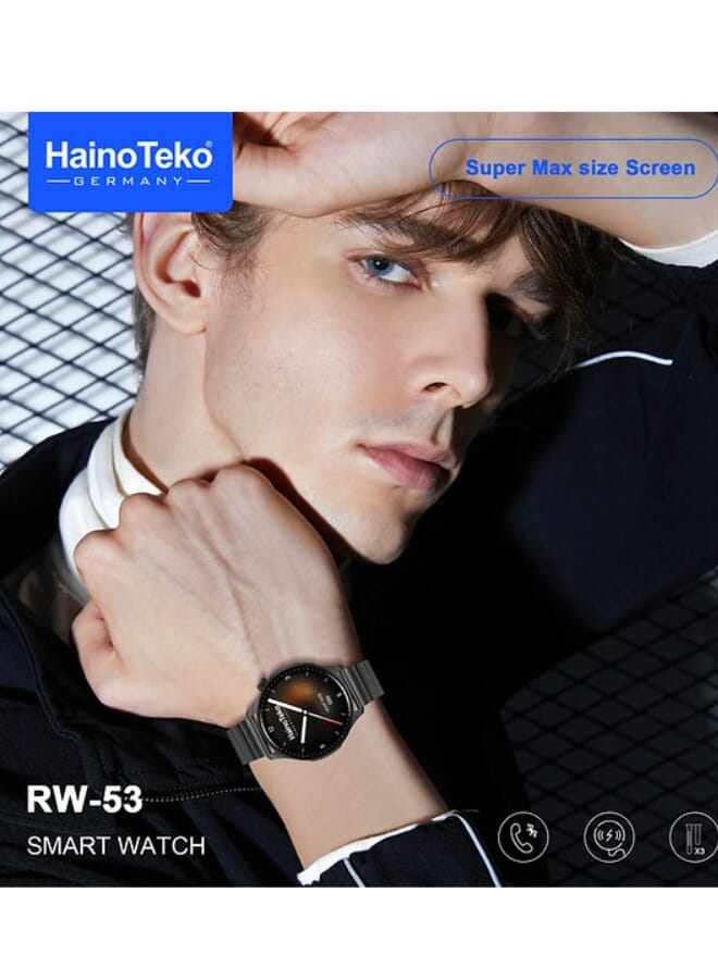 Haino Teko RW-53 Smartwatch With 3 Pairs Strap - Image 2