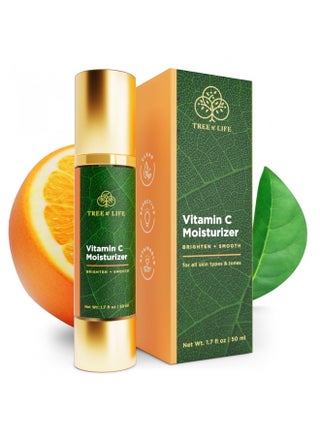Tree of Life Vitamin C Brightening Facial Moisturizer Cream + Renewing Vitamin E + Aloe Vera Boost, Clean Dermatologist-Tested Skin care,1.7 Fl Oz - pzsku/Z9A185CB112F2B16FACCAZ/45/_/1728309327/a5e8a4d2-12b8-45d8-9869-3d8a4affa79d