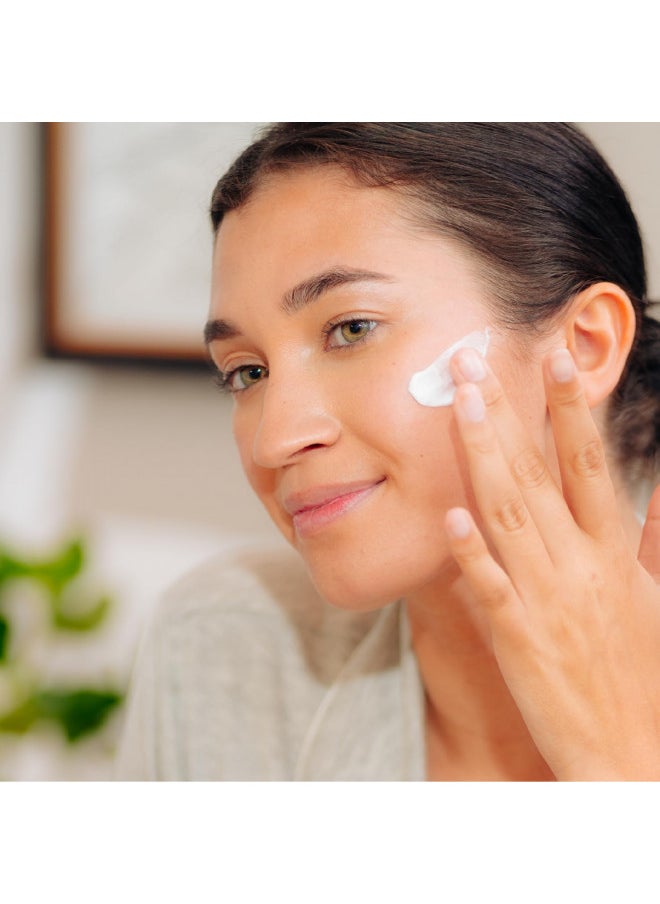 Tree of Life Vitamin C Brightening Facial Moisturizer Cream + Renewing Vitamin E + Aloe Vera Boost, Clean Dermatologist-Tested Skin care,1.7 Fl Oz