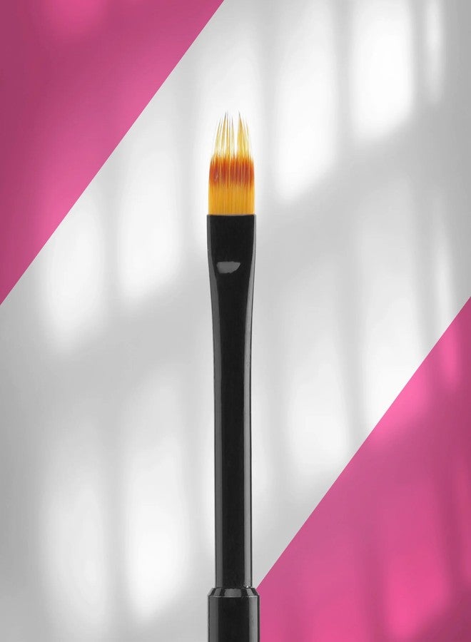 STALEKS PRO Expert Gradient Brush (7mm x 11mm) - Professional Nail Art Ombre Brush with Synthetic Bristles & Ergonomic Aluminum Handle - Image 2