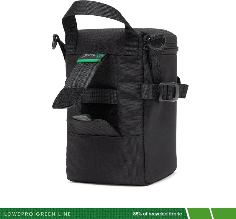 Lowepro ProTactic LCS 11 x 18 III Camera Lens Case, Camera Lens Pouch Bag, fits 50-140mm F/2.8, for DSLR and Mirrorless Cameras, Vol-2L Dim:7.09x4.33x4.33in, Camera Bag,for Photographer/Videographer - Image 5