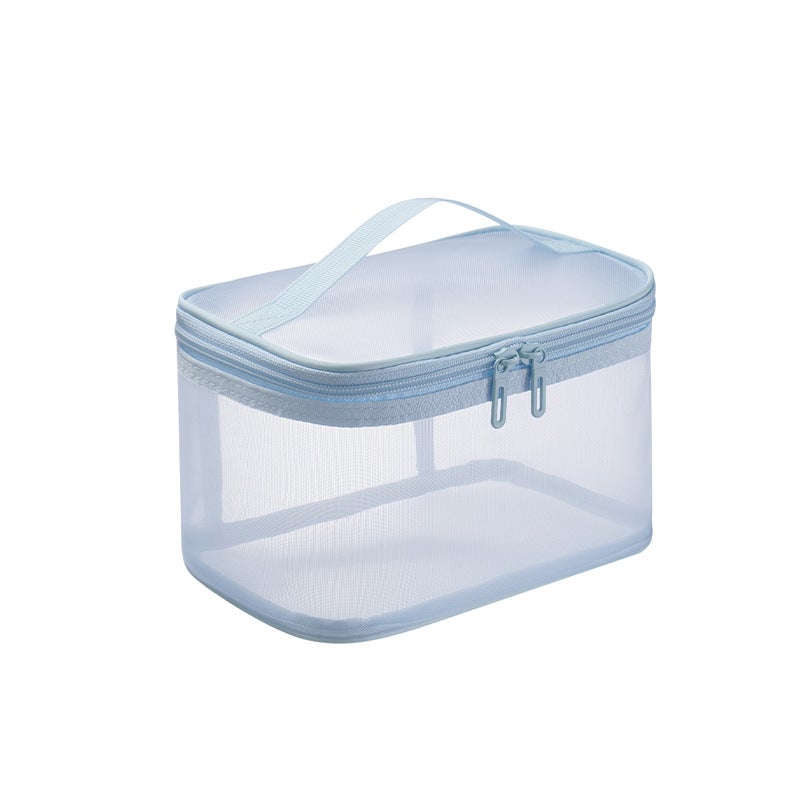 Multifunctional Simple Toiletry Bag Portable Large Capacity Cosmetic Bag Palace Style Cosmetic Storage Bag Small Printable Logo - Image 1