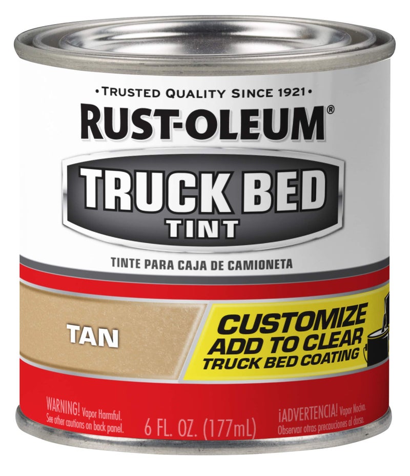 Rust-Oleum 340468 Tint Truck Bed Coating, 6 Fl Oz (Pack of 1), Tan - Image 1
