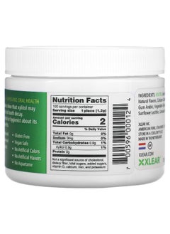 Xlear Xlear, Spry, Chewing Gum, Natural Spearmint, Sugar Free, 100 Pieces  - Image 2