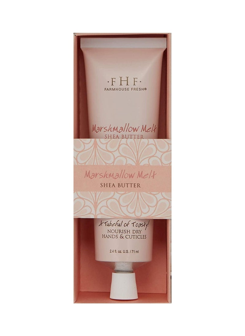 FarmHouse Fresh Farmhouse Fresh Marshmallow Melt Shea Butter – 8 oz Vitamin C and Caffeic Acid Infused Body Lotion with Shea Butter And Cocoa Butter  - Image 2